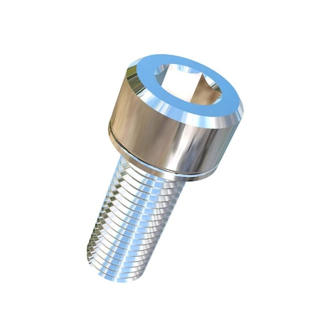 Allied Titanium M10-1.50 Socket Head Cap Screw, Socket, Plain Titanium, 25 mm Length 0016873